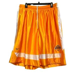 Nike Shiny Dazzle Lakers Basketball Shorts